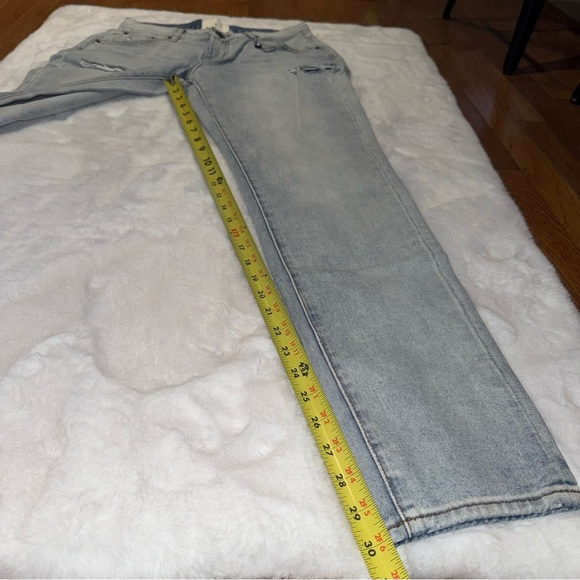 NWT Size 28 Free People One Teaspoon Light Blue Distressed Ripped Jeans - Picture 6 of 13